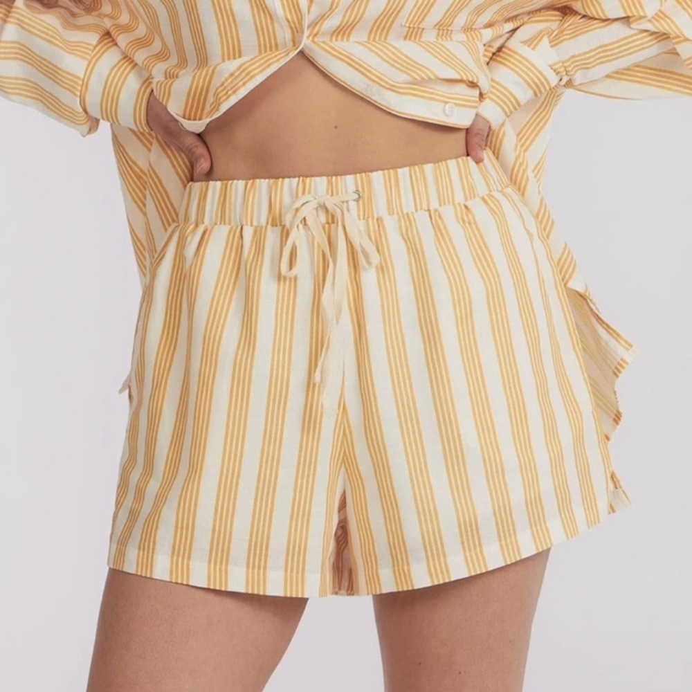 NWT Charlie Holiday Stripe Shorts